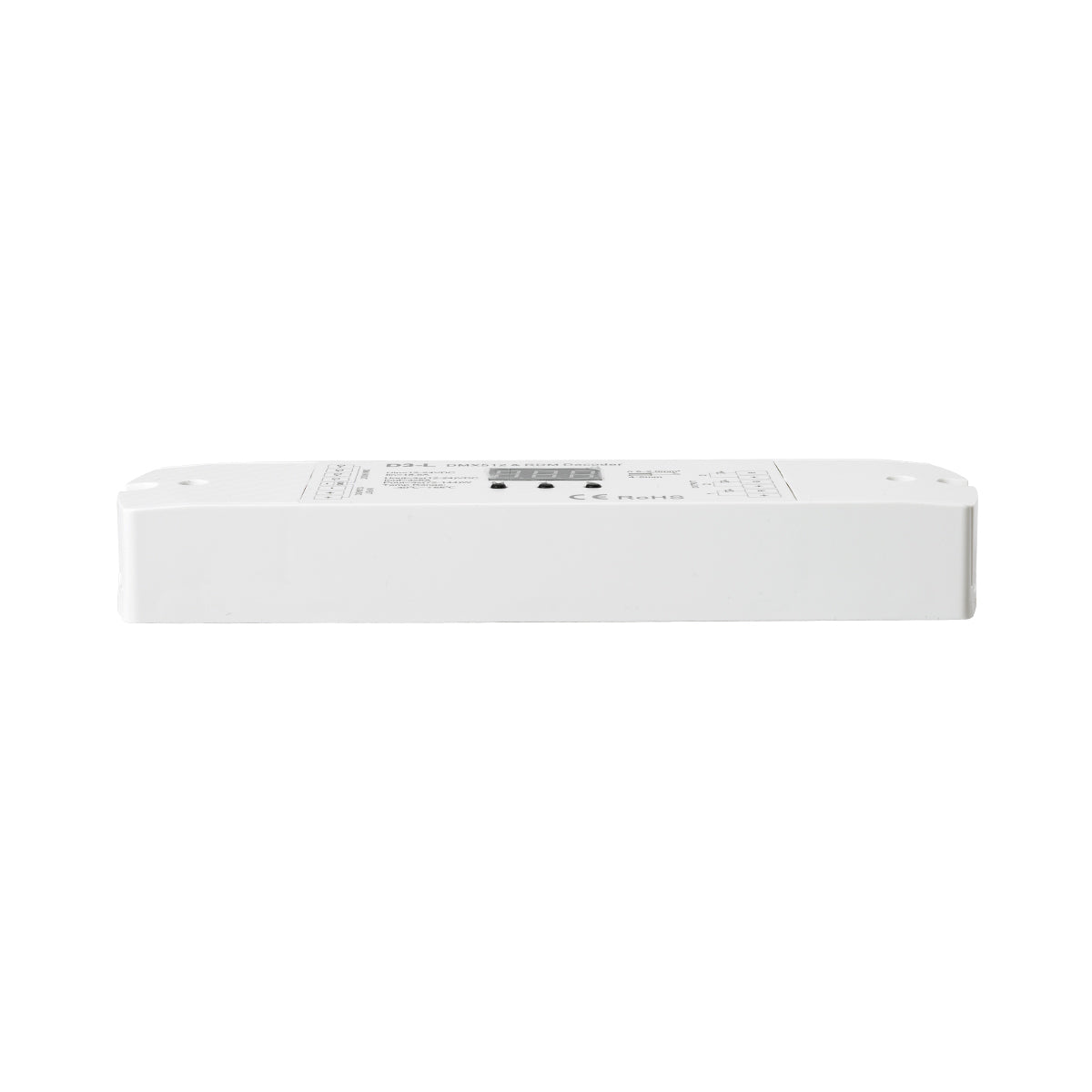 GloboStar® 71447 D3-L SKYDANCE DC DMX & RDM Dimmer High Speed Controller / Decoder 3 Καναλιών DC 12-24V 3 x 6A 144W - Max 18.5A 432W - IP20 Μ17 x Π5 x Υ2.5cm - 5 Years Warranty - ledmania.gr