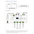 GloboStar® 71451 D12A SKYDANCE DC DMX & RDM Dimmer High Speed Controller / Decoder / Master 12 Καναλιών DC 12-24V 12 x 5A 120W - Max 60.5A 1440W - IP20 Μ25 x Π11.5 x Υ4cm - 5 Years Warranty - ledmania.gr