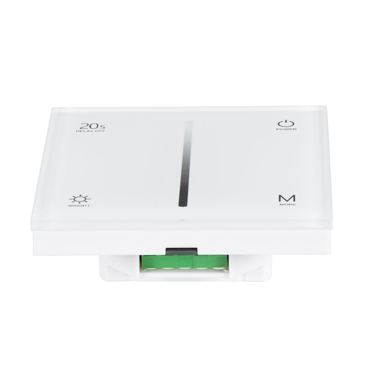 GloboStar® 71452 S1-T SKYDANCE AC Smart RF 2.4Ghz & Αφής - Touch Triac Dimming AC100-240V σε AC100-240V 1 x 1.5A 360W - Max 1.5A 360W - IP20 - Λευκό Σώμα - Μ8.5 x Π8.5 x Υ3.2cm - 5 Years Warranty - ledmania.gr