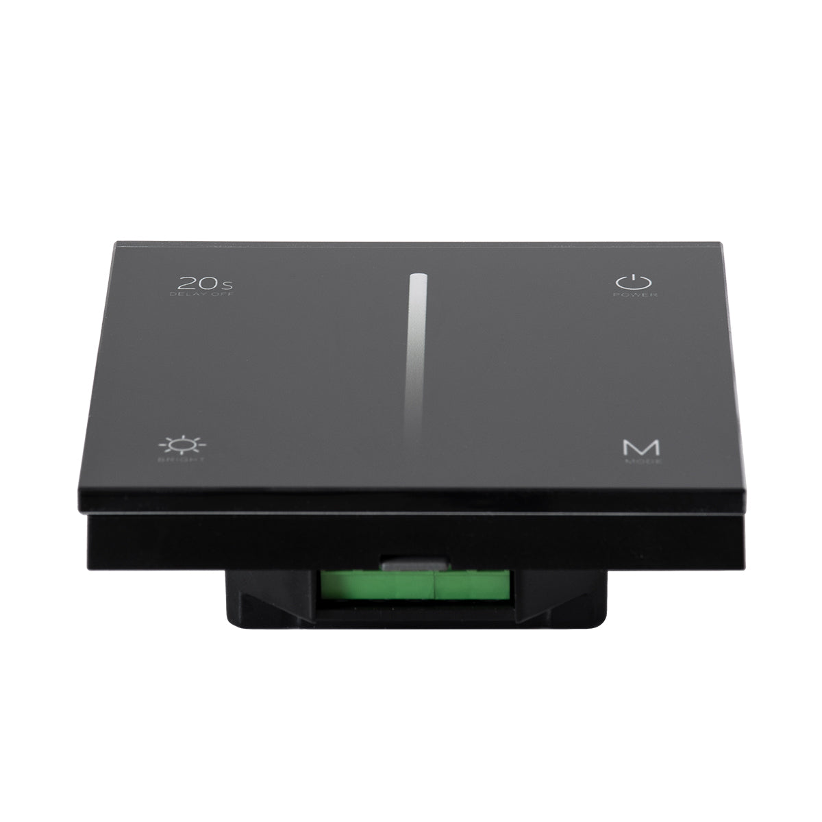 GloboStar® 71453 S1-T SKYDANCE AC Smart RF 2.4Ghz & Αφής - Touch Triac Dimming AC100-240V σε AC100-240V 1 x 1.5A 360W - Max 1.5A 360W - IP20 - Μαύρο Σώμα - Μ8.5 x Π8.5 x Υ3.2cm - 5 Years Warranty - ledmania.gr