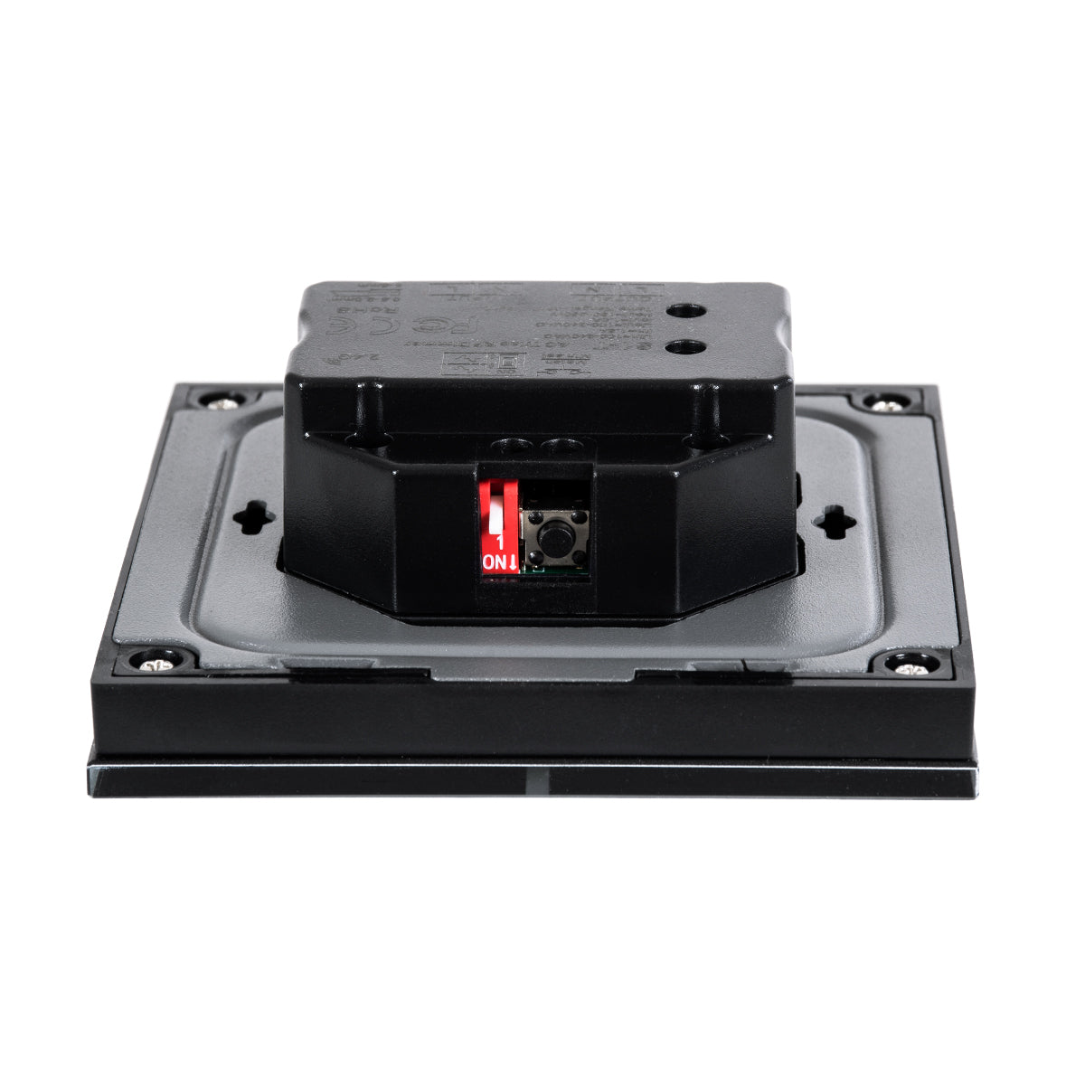 GloboStar® 71453 S1-T SKYDANCE AC Smart RF 2.4Ghz & Αφής - Touch Triac Dimming AC100-240V σε AC100-240V 1 x 1.5A 360W - Max 1.5A 360W - IP20 - Μαύρο Σώμα - Μ8.5 x Π8.5 x Υ3.2cm - 5 Years Warranty - ledmania.gr