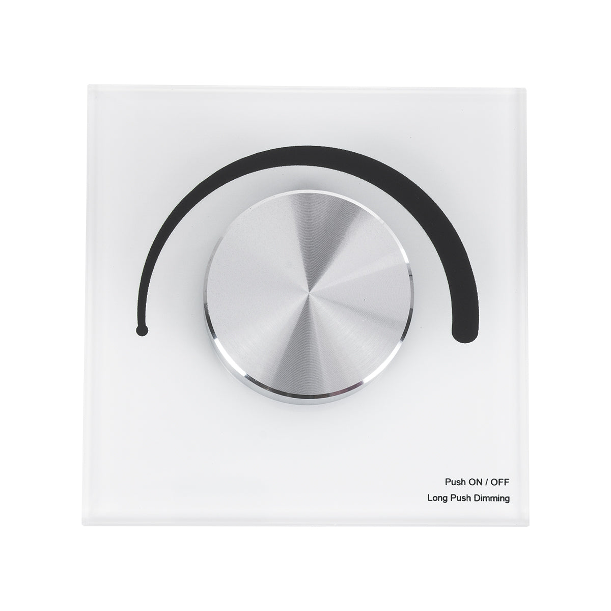 GloboStar® 71454 S1-K SKYDANCE AC Smart RF 2.4Ghz & Ροοστάτη - Push ON/OFF Triac Dimming AC100-240V σε AC100-240V 1 x 1.5A 360W - Max 1.5A 360W - IP20 - Λευκό Σώμα - Μ8.5 x Π8.5 x Υ5cm - 5 Years Warranty - ledmania.gr