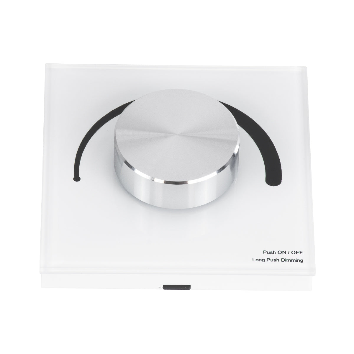 GloboStar® 71454 S1-K SKYDANCE AC Smart RF 2.4Ghz & Ροοστάτη - Push ON/OFF Triac Dimming AC100-240V σε AC100-240V 1 x 1.5A 360W - Max 1.5A 360W - IP20 - Λευκό Σώμα - Μ8.5 x Π8.5 x Υ5cm - 5 Years Warranty - ledmania.gr