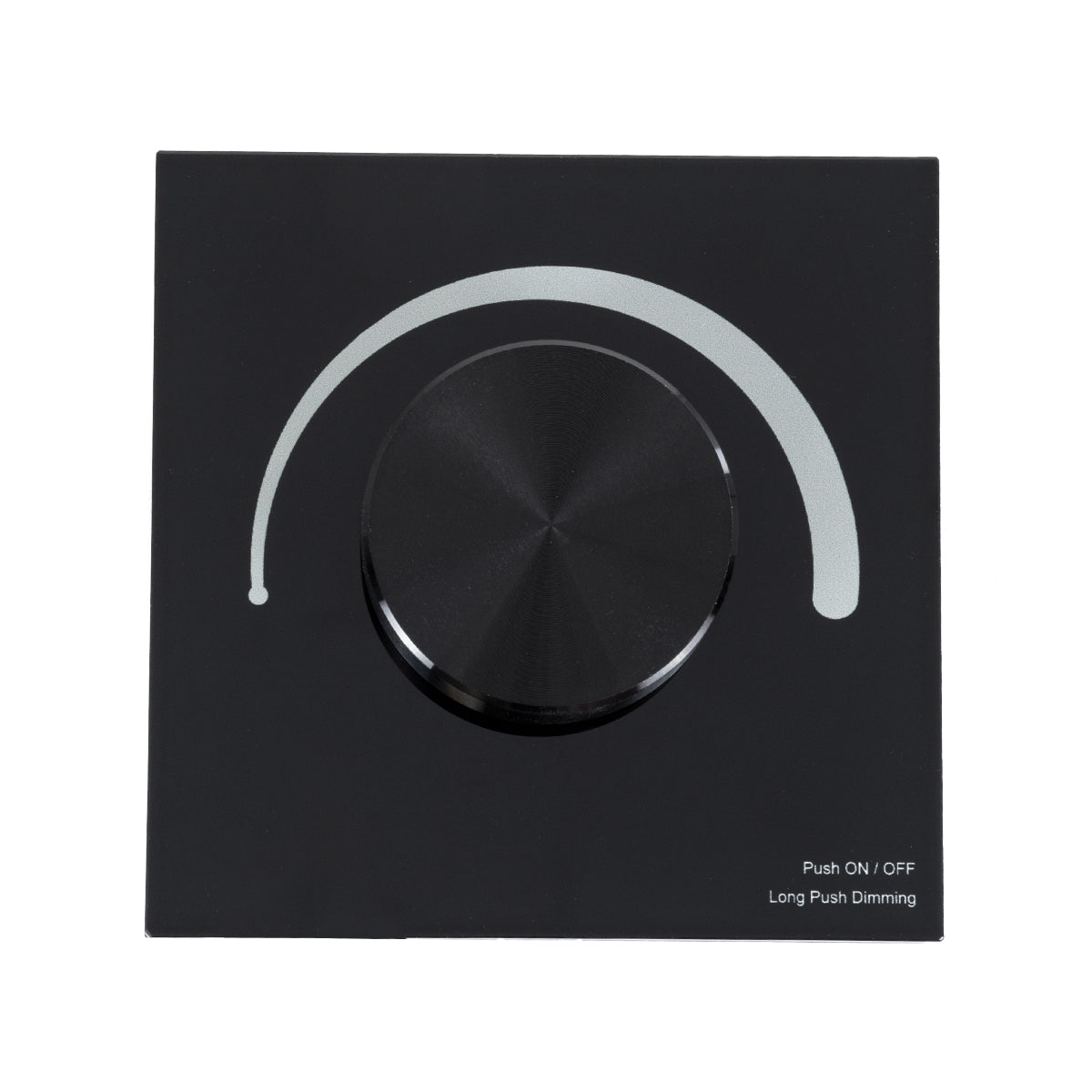GloboStar® 71455 S1-K SKYDANCE AC Smart RF 2.4Ghz & Ροοστάτη - Push ON/OFF Triac Dimming AC100-240V σε AC100-240V 1 x 1.5A 360W - Max 1.5A 360W - IP20 - Μαύρο Σώμα - Μ8.5 x Π8.5 x Υ5cm - 5 Years Warranty - ledmania.gr
