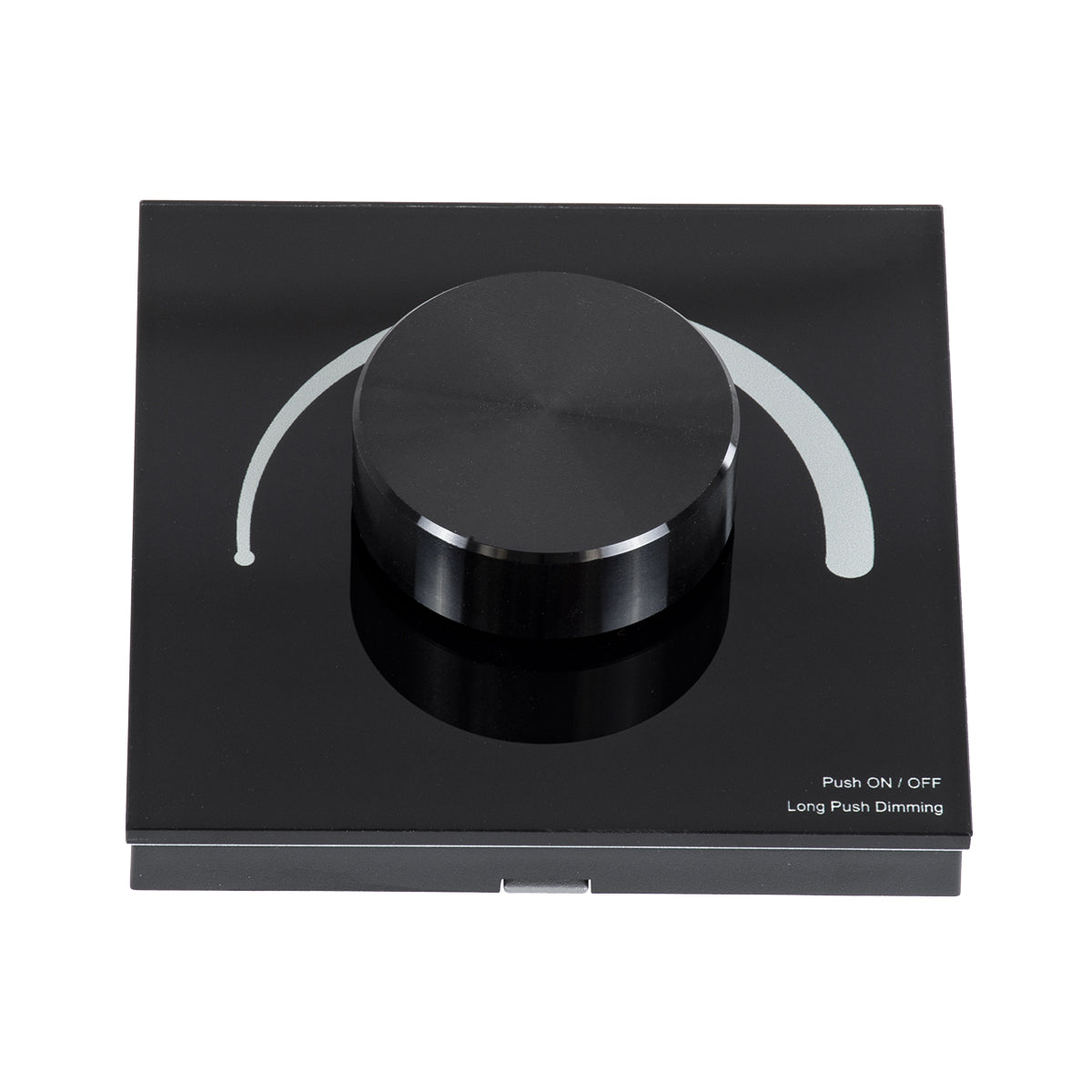 GloboStar® 71455 S1-K SKYDANCE AC Smart RF 2.4Ghz & Ροοστάτη - Push ON/OFF Triac Dimming AC100-240V σε AC100-240V 1 x 1.5A 360W - Max 1.5A 360W - IP20 - Μαύρο Σώμα - Μ8.5 x Π8.5 x Υ5cm - 5 Years Warranty - ledmania.gr