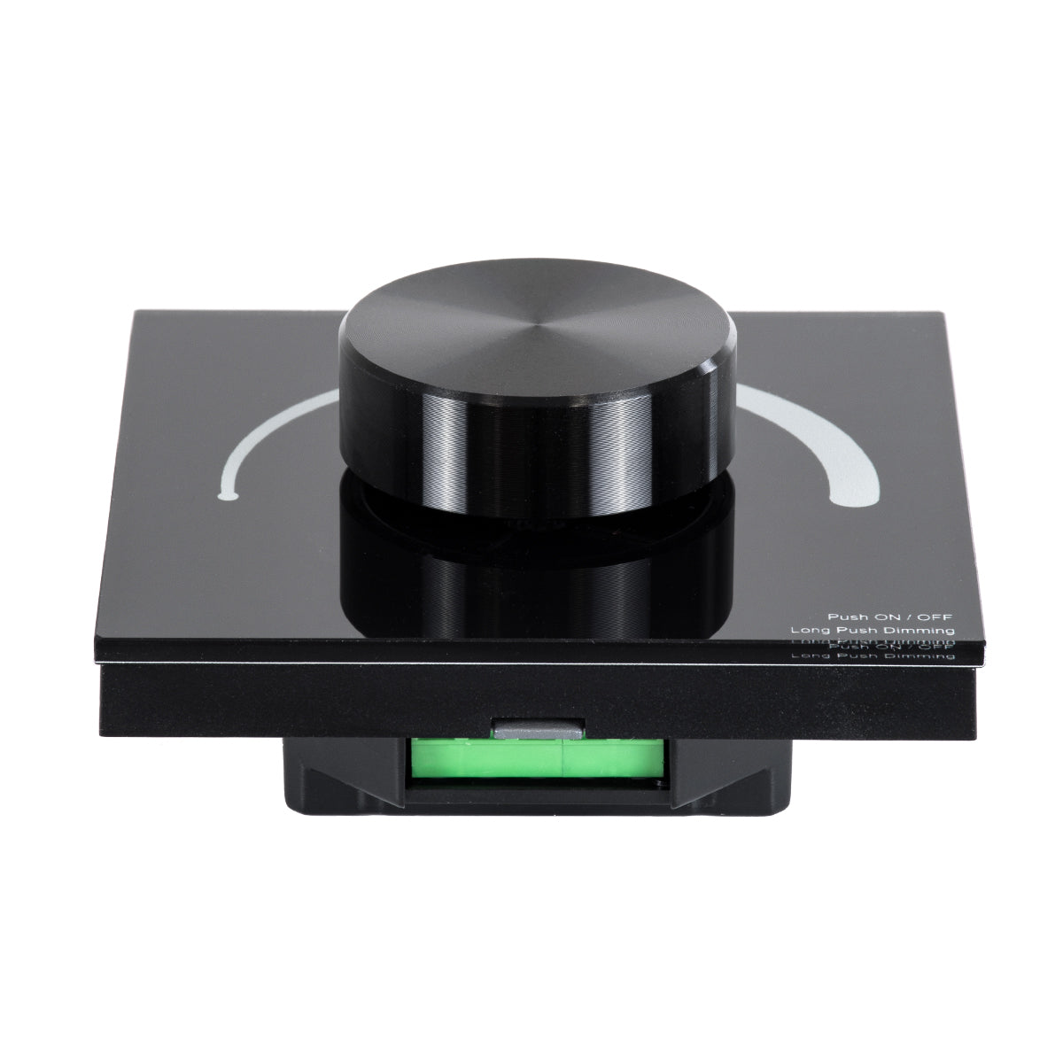 GloboStar® 71455 S1-K SKYDANCE AC Smart RF 2.4Ghz & Ροοστάτη - Push ON/OFF Triac Dimming AC100-240V σε AC100-240V 1 x 1.5A 360W - Max 1.5A 360W - IP20 - Μαύρο Σώμα - Μ8.5 x Π8.5 x Υ5cm - 5 Years Warranty - ledmania.gr