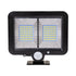 GloboStar® 71459 Αυτόνομος Ηλιακός Προβολέας LED SMD 10W 260lm με Ενσωματωμένη Μπαταρία 1200mAh - Φωτοβολταϊκό Πάνελ με Αισθητήρα Ημέρας-Νύχτας - PIR Αισθητήρα Κίνησης Αδιάβροχο IP65 Ψυχρό Λευκό 6000K - ledmania.gr