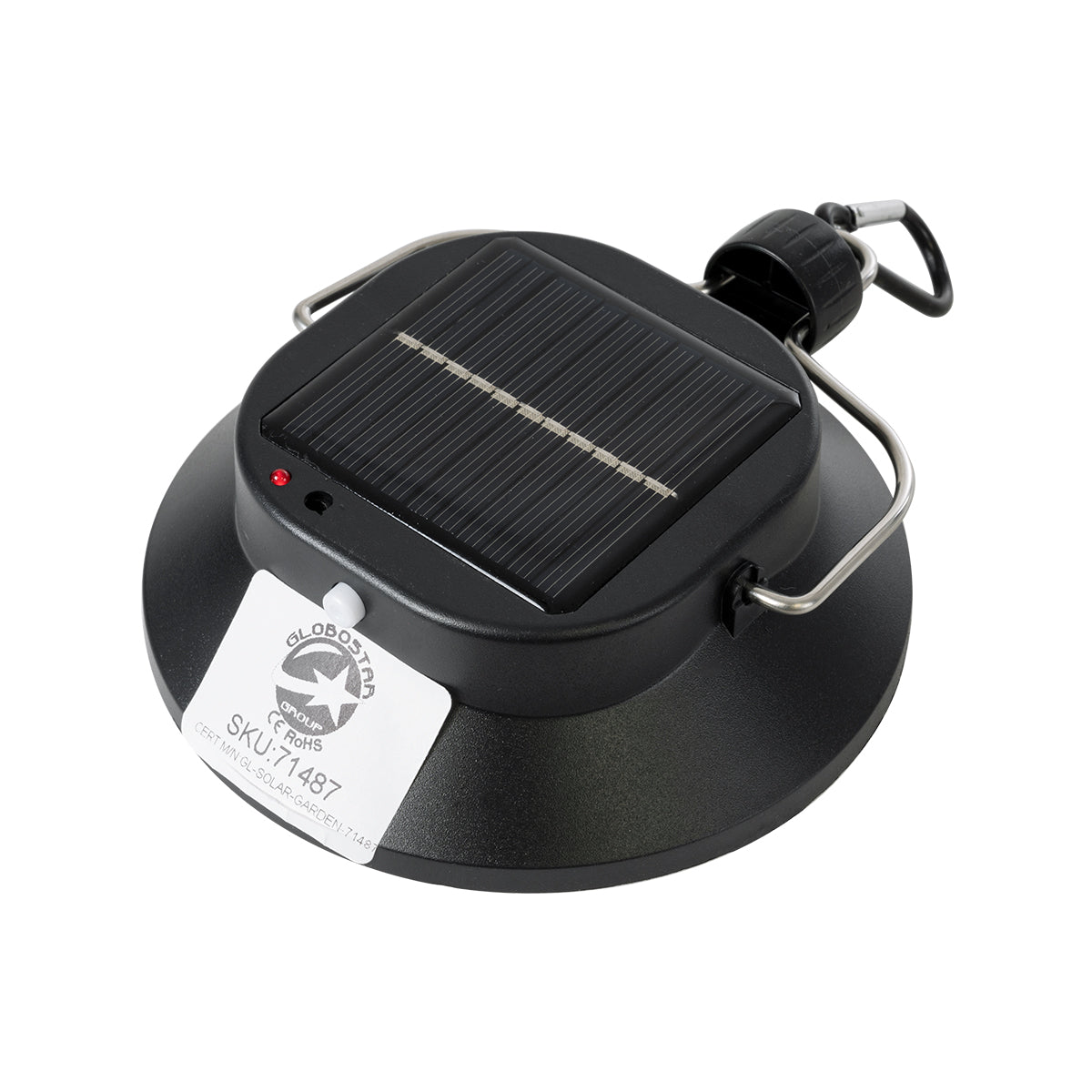 GloboStar® 71487 Αυτόνομο Ηλιακό Φωτιστικό Λάμπα - Φανάρι Camping LED SMD 15W 1500lm με USB PowerBank & Ενσωματωμένη Μπαταρία 1700mAh - Φωτοβολταϊκό Πάνελ με Διακόπτη ON/OFF IP20 Ψυχρό Λευκό 6000K - ledmania.gr