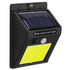 GloboStar® 71495 Αυτόνομο Ηλιακό Φωτιστικό LED COB 10W 1000lm με Ενσωματωμένη Μπαταρία 1200mAh - Φωτοβολταϊκό Πάνελ με Αισθητήρα Ημέρας-Νύχτας και PIR Αισθητήρα Κίνησης Αδιάβροχο IP65 Ψυχρό Λευκό 6000K - ledmania.gr