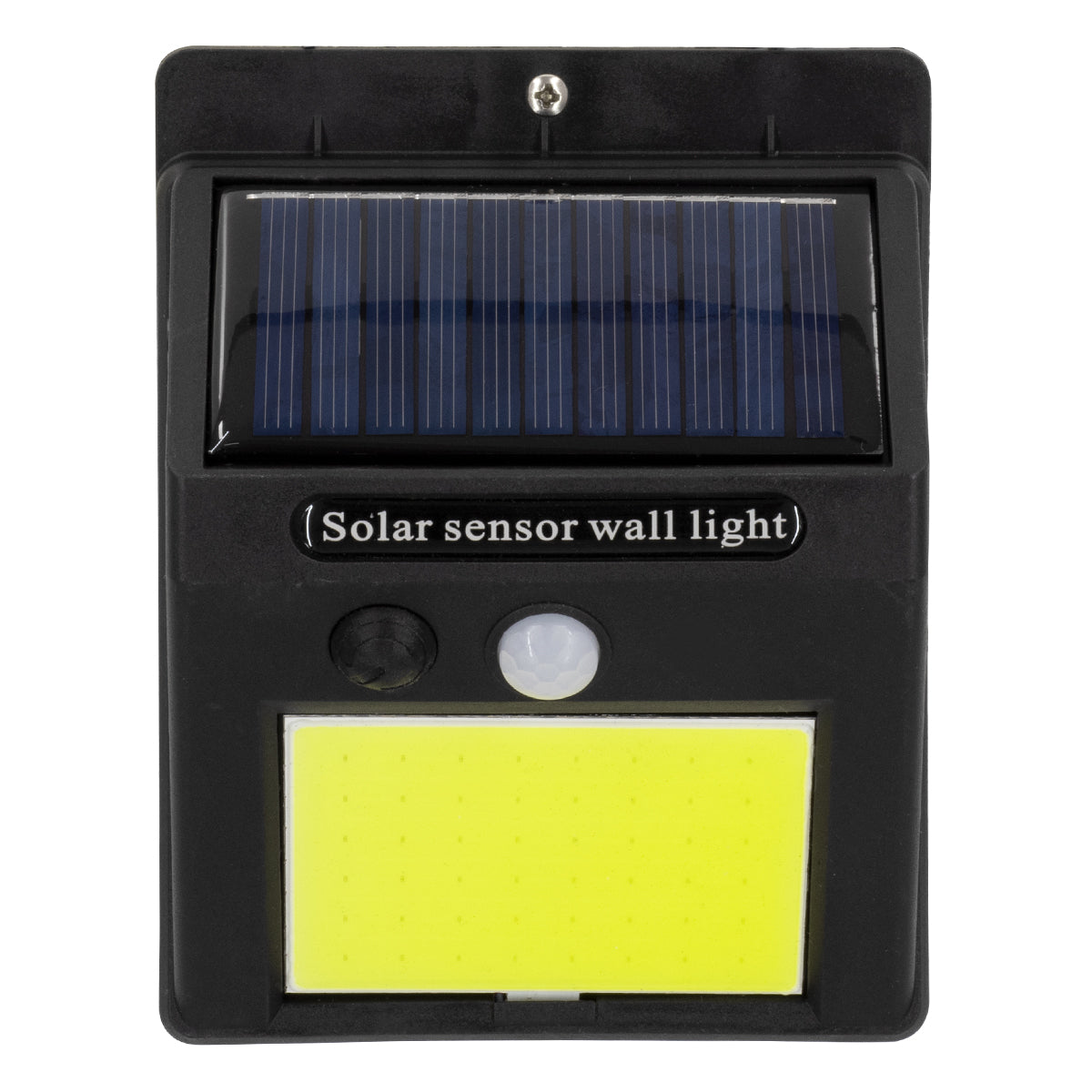 GloboStar® 71495 Αυτόνομο Ηλιακό Φωτιστικό LED COB 10W 1000lm με Ενσωματωμένη Μπαταρία 1200mAh - Φωτοβολταϊκό Πάνελ με Αισθητήρα Ημέρας-Νύχτας και PIR Αισθητήρα Κίνησης Αδιάβροχο IP65 Ψυχρό Λευκό 6000K - ledmania.gr