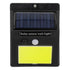 GloboStar® 71495 Αυτόνομο Ηλιακό Φωτιστικό LED COB 10W 1000lm με Ενσωματωμένη Μπαταρία 1200mAh - Φωτοβολταϊκό Πάνελ με Αισθητήρα Ημέρας-Νύχτας και PIR Αισθητήρα Κίνησης Αδιάβροχο IP65 Ψυχρό Λευκό 6000K - ledmania.gr