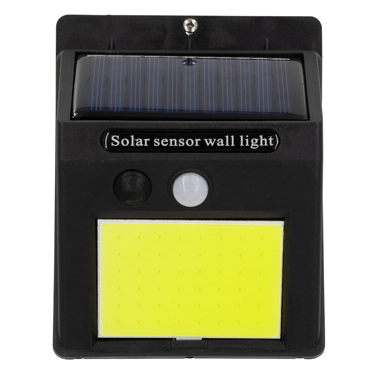 GloboStar® 71495 Αυτόνομο Ηλιακό Φωτιστικό LED COB 10W 1000lm με Ενσωματωμένη Μπαταρία 1200mAh - Φωτοβολταϊκό Πάνελ με Αισθητήρα Ημέρας-Νύχτας και PIR Αισθητήρα Κίνησης Αδιάβροχο IP65 Ψυχρό Λευκό 6000K - ledmania.gr