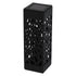 GloboStar® TRIBAL 71525 ΣΕΤ 4 Τεμαχίων Αυτόνομα Ηλιακά Φωτιστικά LED SMD 0.80W/Τεμ. 80lm/Τεμ. με Ενσωματωμένη Μπαταρία 600mAh - Φωτοβολταϊκό Πάνελ με Αισθητήρα Ημέρας-Νύχτας Αδιάβροχο IP65 Φανάρι Κήπου Τετράγωνο Ψυχρό Λευκό 6000K Μ6 x Π6 x Υ18cm - ledmania.gr