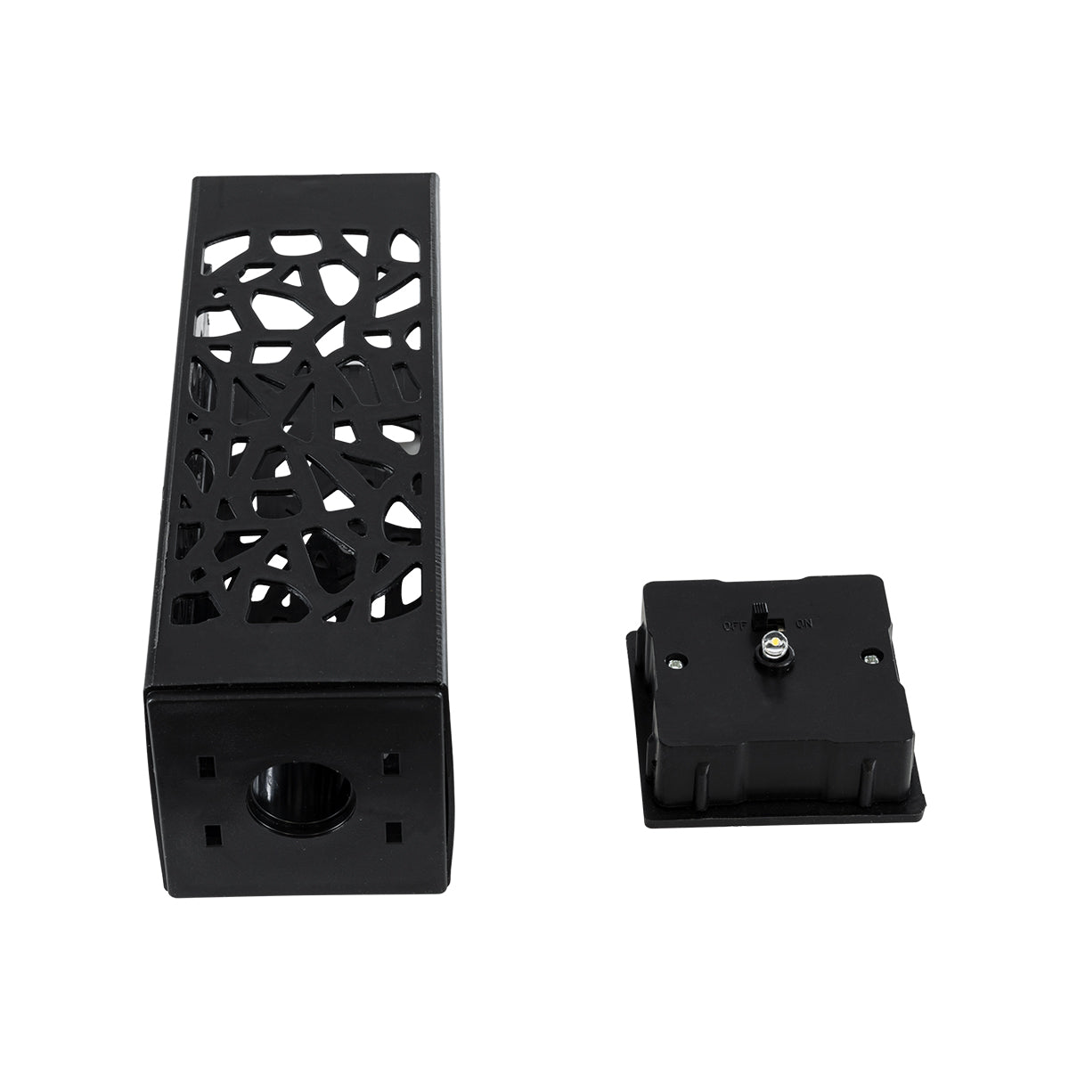 GloboStar® TRIBAL 71526 ΣΕΤ 4 Τεμαχίων Αυτόνομα Ηλιακά Φωτιστικά LED SMD 0.80W/Τεμ. 80lm/Τεμ. με Ενσωματωμένη Μπαταρία 600mAh - Φωτοβολταϊκό Πάνελ με Αισθητήρα Ημέρας-Νύχτας Αδιάβροχο IP65 Φανάρι Κήπου Τετράγωνο Θερμό Λευκό 2700K Μ6 x Π6 x Υ18cm - 1 Χρ... - ledmania.gr