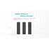 GloboStar® 71545 R10 SKYDANCE Ασύρματο Χειριστήριο Αφής RF 2.4Ghz 1 Group για όλα τα RGBW+WW+CCT SKYDANCE Controller DC 3V 1 x CR2032 - IP20 Μαύρο Μ12.2 x Π5.3 x Υ1.7cm - 5 Years Warranty - ledmania.gr
