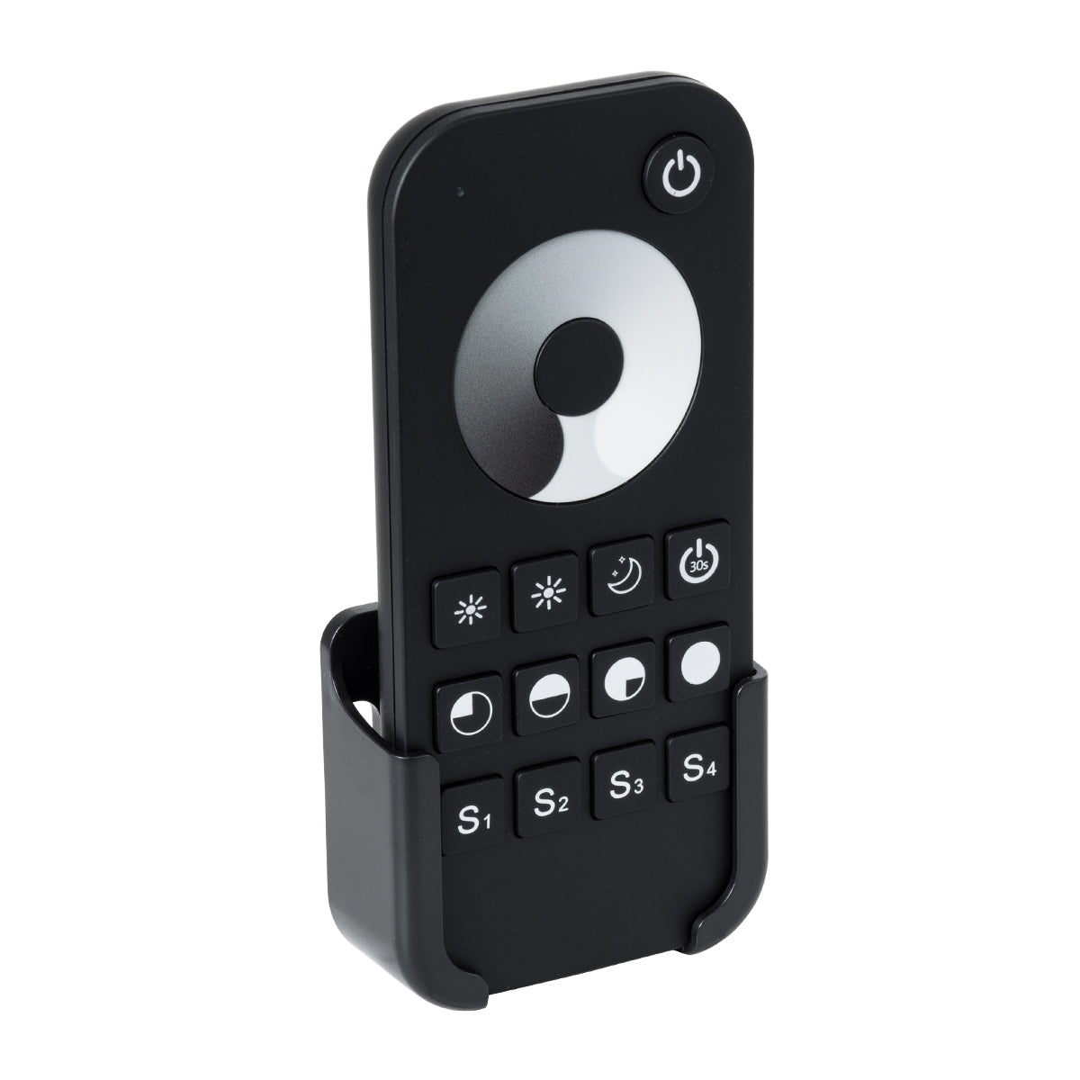 GloboStar® 71569 R1 SKYDANCE Ασύρματο Χειριστήριο Αφής RF 2.4Ghz 1 Group για όλα τα Μονόχρωμα SKYDANCE Controller DC 3V 2 x AAA - IP20 Μαύρο Μ12.2 x Π5.3 x Υ1.7cm - 5 Years Warranty - ledmania.gr