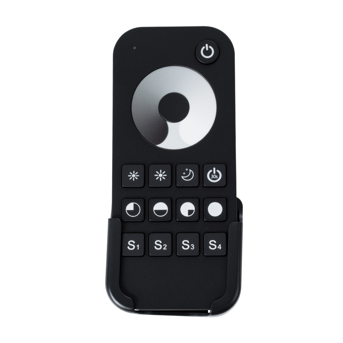 GloboStar® 71569 R1 SKYDANCE Ασύρματο Χειριστήριο Αφής RF 2.4Ghz 1 Group για όλα τα Μονόχρωμα SKYDANCE Controller DC 3V 2 x AAA - IP20 Μαύρο Μ12.2 x Π5.3 x Υ1.7cm - 5 Years Warranty - ledmania.gr