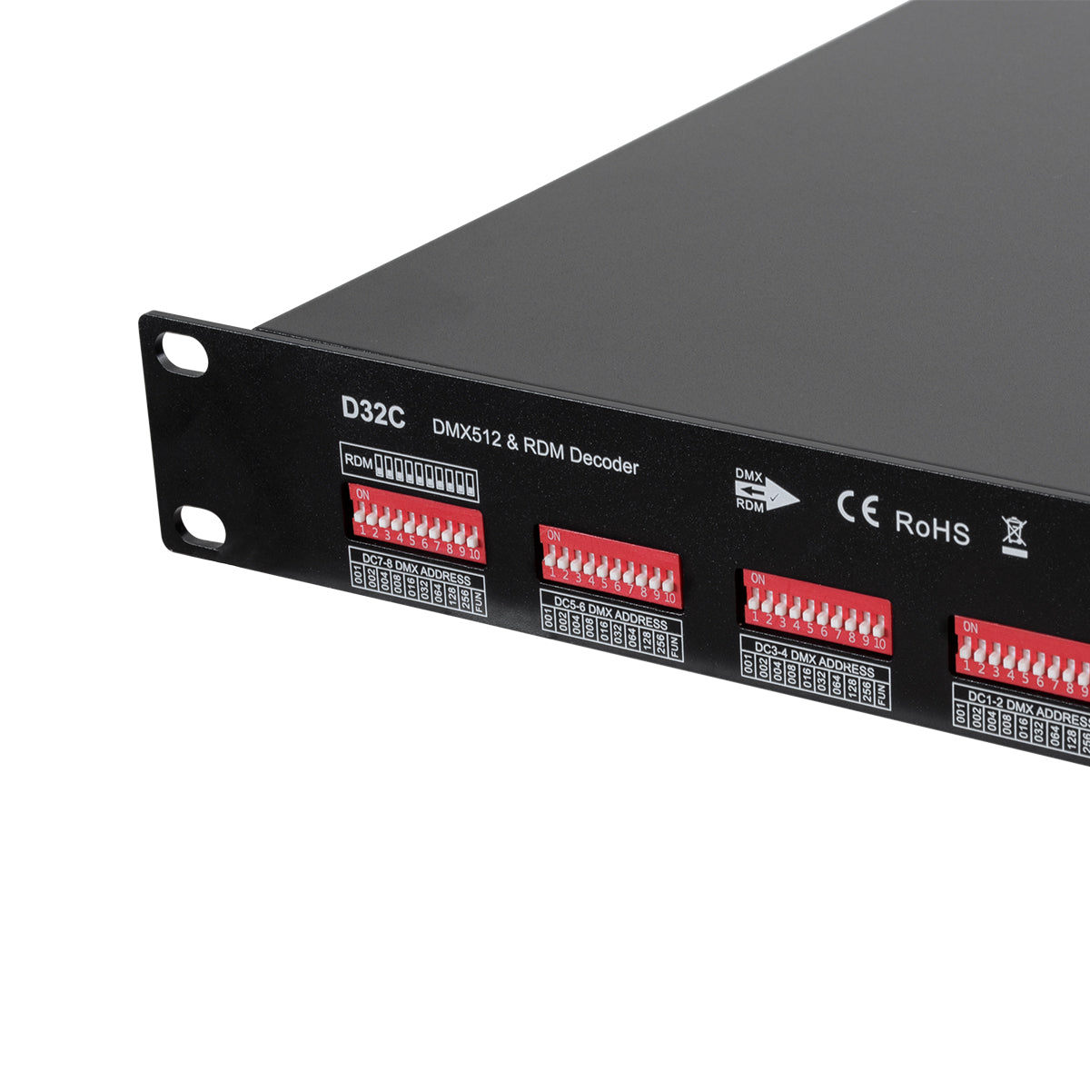 GloboStar® 71570 D32C SKYDANCE DC DMX & RDM Dimmer High Speed Controller / Constant Current Decoder 32 Καναλιών DC 12-48V 32 x 700mA 34W - Max 22.5A 1075W - IP20 Μ48 x Π26 x Υ5cm - 5 Years Warranty - ledmania.gr