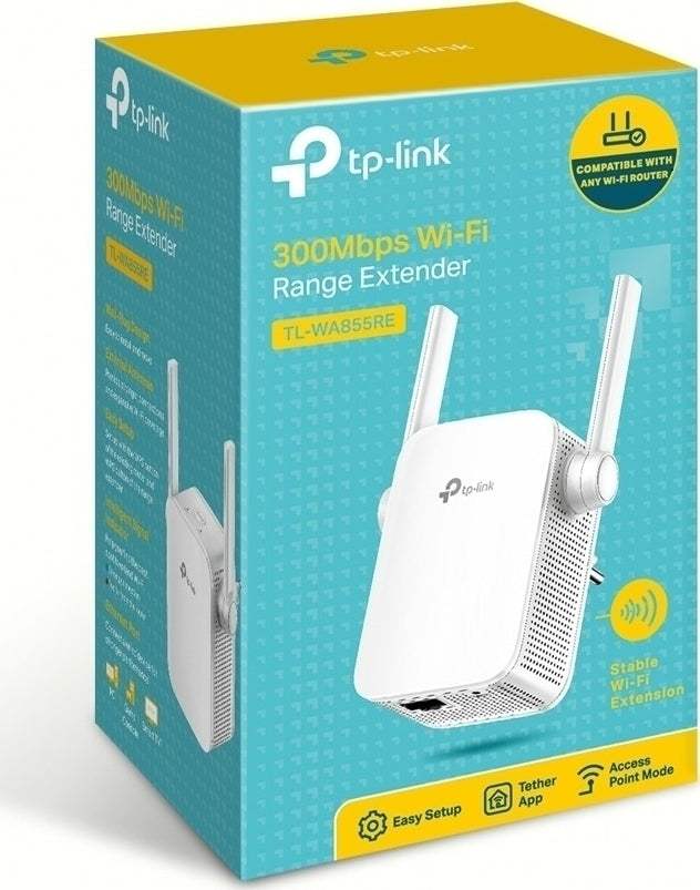 TP-LINK TL-WA855RE WI-FI RANGE EXTENDER 300MBPS - ledmania.gr