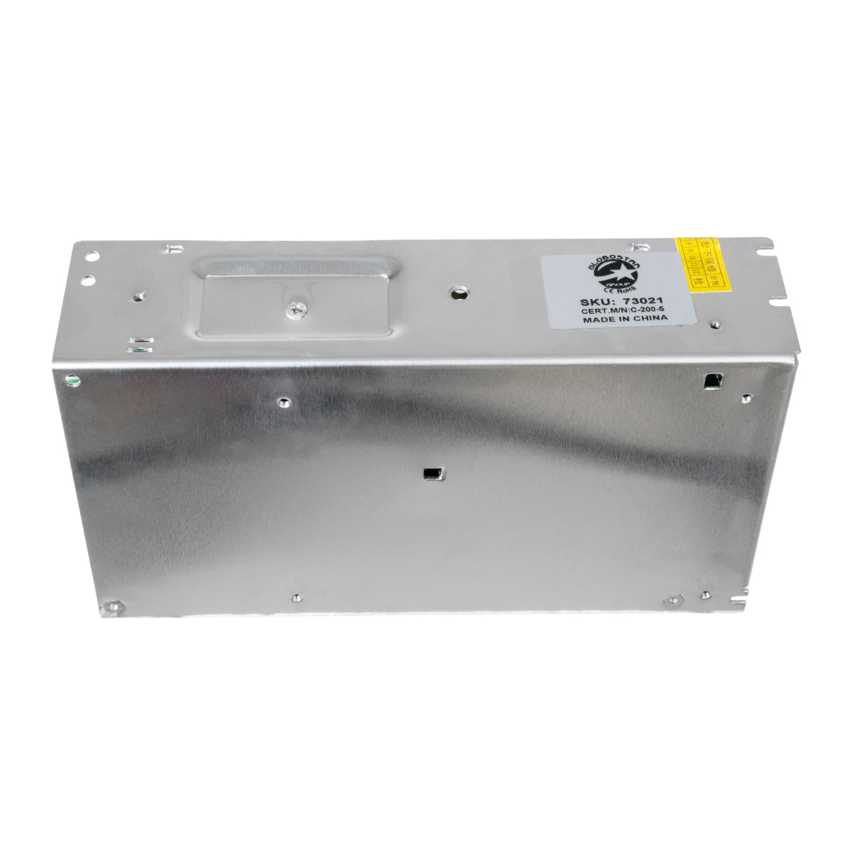 GloboStar® 73021 Μεταλλικό Τροφοδοτικό PELV για Προϊόντα LED 200W 40A - AC 220-240V σε DC 5V - IP20 - Μ20 x Π11 x Υ5cm - 3 Χρόνια Εγγύηση - ledmania.gr
