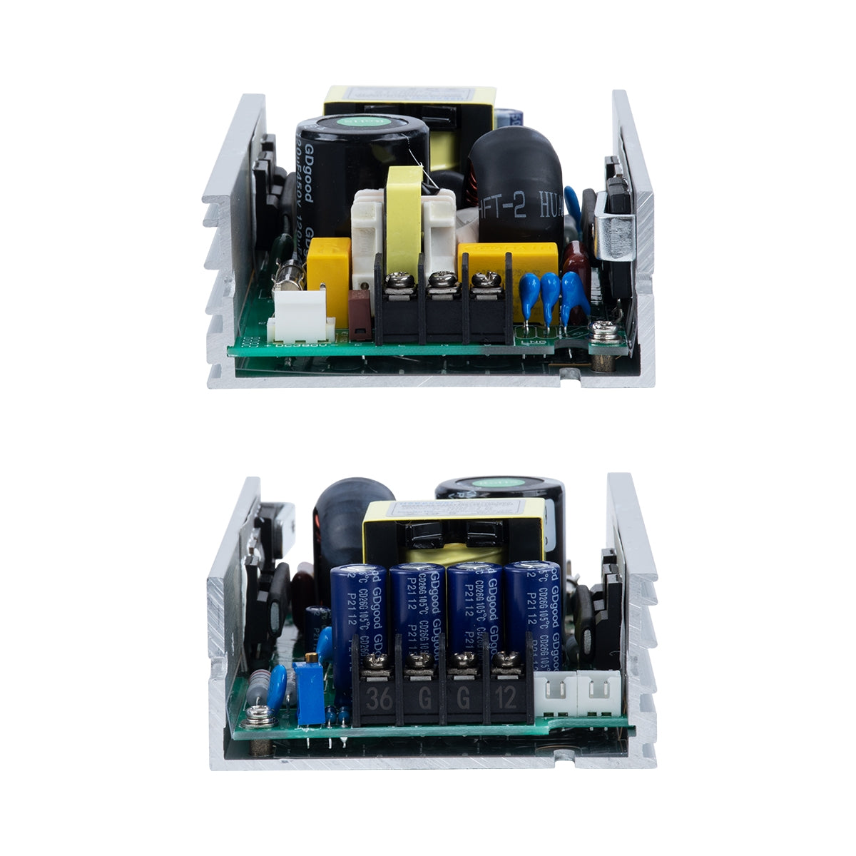 GloboStar® 73076 Μεταλλικό Τροφοδοτικό PELV για Ρομποτική Κεφαλή 7R Moving Head 450W - AC 220-240V σε DC 12V - 36V - 380V - IP20 L12.6 x W8 x H4cm - ledmania.gr