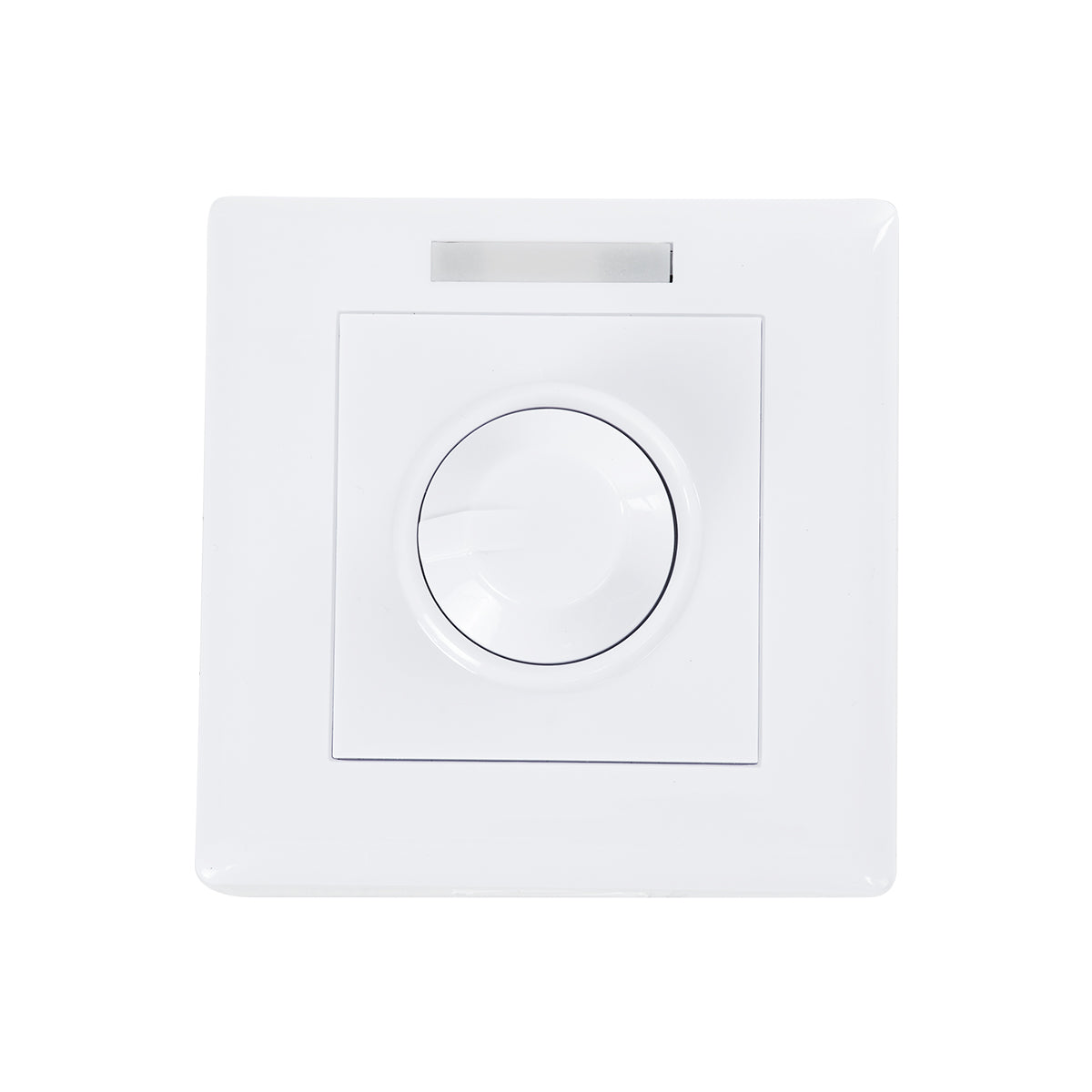 GloboStar® 73317 Επιτοίχιο Dimmer με Ασύρματο Χειριστήριο DC 12-24V για Μονόχρωμα Προϊόντα LED 16A Max 384W Μ9 x Π9 x Υ4.5cm - ledmania.gr