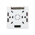 GloboStar® 73317 Επιτοίχιο Dimmer με Ασύρματο Χειριστήριο DC 12-24V για Μονόχρωμα Προϊόντα LED 16A Max 384W Μ9 x Π9 x Υ4.5cm - ledmania.gr