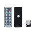 GloboStar® 73317 Επιτοίχιο Dimmer με Ασύρματο Χειριστήριο DC 12-24V για Μονόχρωμα Προϊόντα LED 16A Max 384W Μ9 x Π9 x Υ4.5cm - ledmania.gr