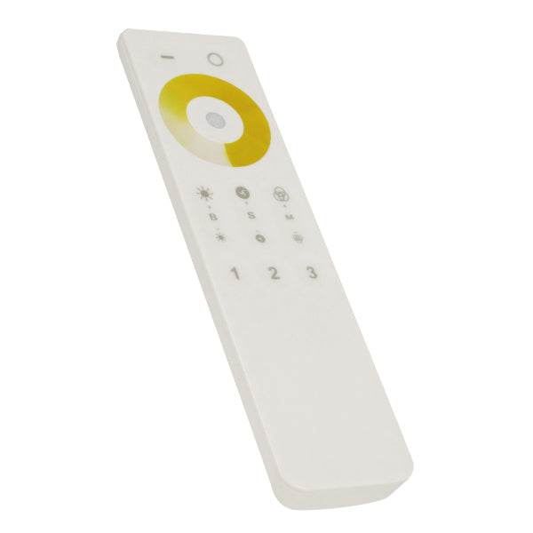 Ασύρματο LED Χειριστήριο Αφής 2.4G RF CCT 2 Χρωμάτων Έως και 3 Διαφορετικά Groups GloboStar 73352 - ledmania.gr