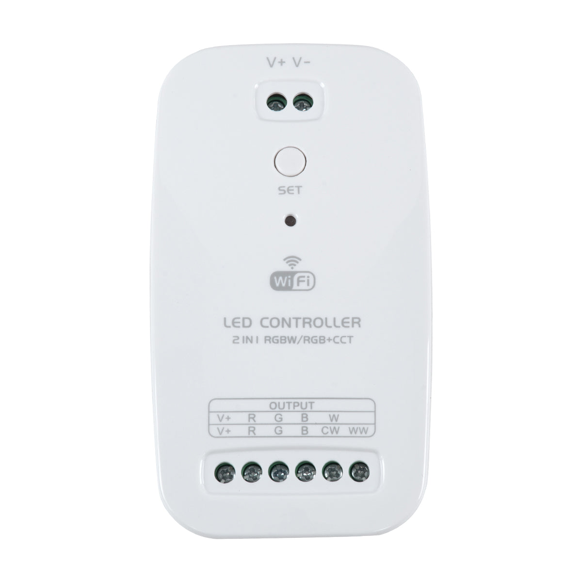 GloboStar® 73355 Ασύρματος WiFi LED RGBW+WW+CCT Controller IOS/Android 2in1 DC 9-24V Max 180W - ledmania.gr