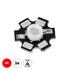 GloboStar® 73748 High Power Star LED - Υψηλής Ισχύος Star LED 5W DC 3.2V Κόκκινο Φ2 x Υ0.6cm - 2 Χρόνια Εγγύηση - ledmania.gr