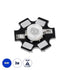 GloboStar® 73753 High Power Star LED - Υψηλής Ισχύος Star LED 3W DC 3.2V Μπλε Φ2 x Υ0.6cm - 2 Χρόνια Εγγύηση - ledmania.gr