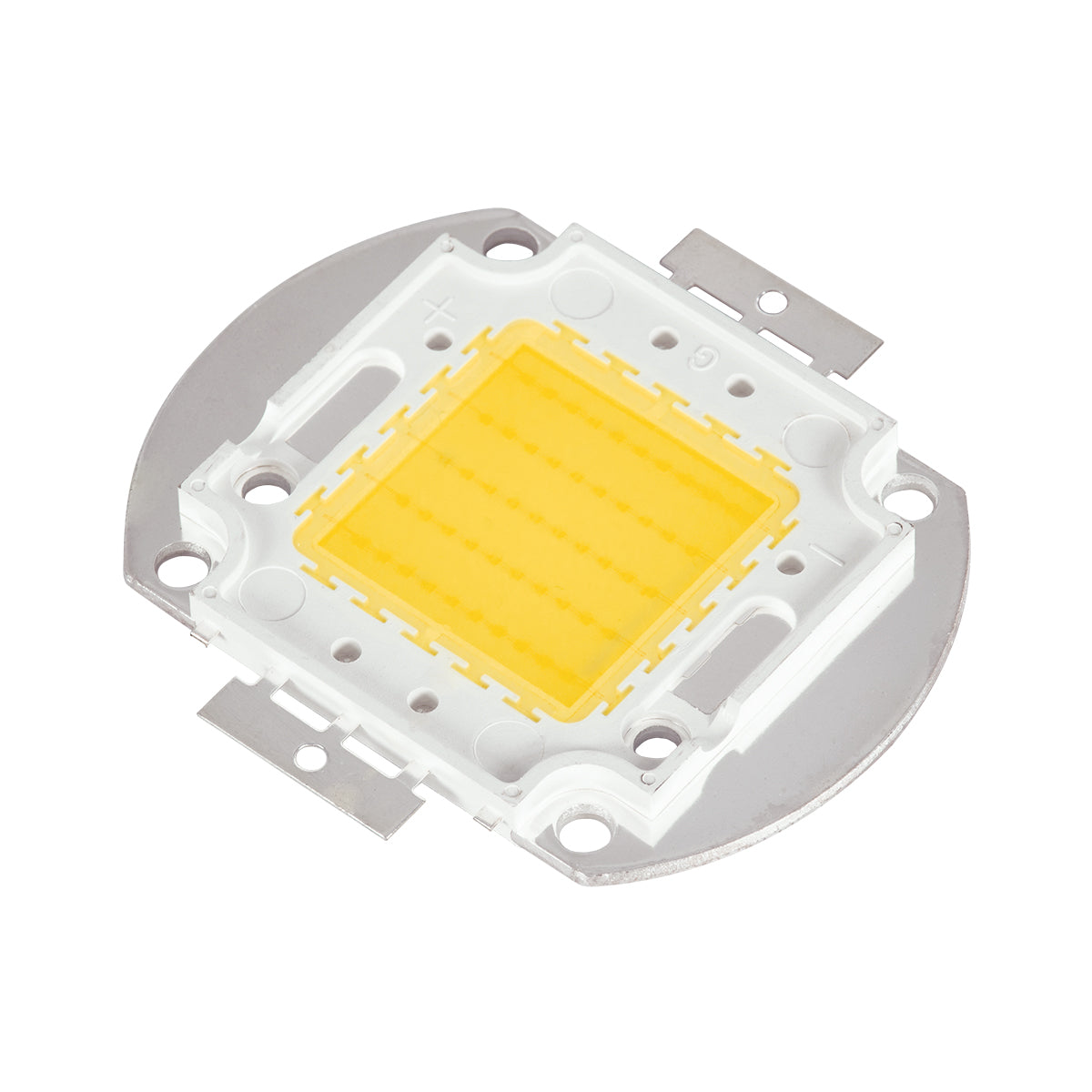 GloboStar® 73765 Υψηλής Ισχύος LED COB BRIDGELUX 50W 4000lm DC 28-32V - Μ5.6 x Π5.2 x Υ0.6cm - Θερμό Λευκό 2700K - 2 Χρόνια Εγγύηση - ledmania.gr