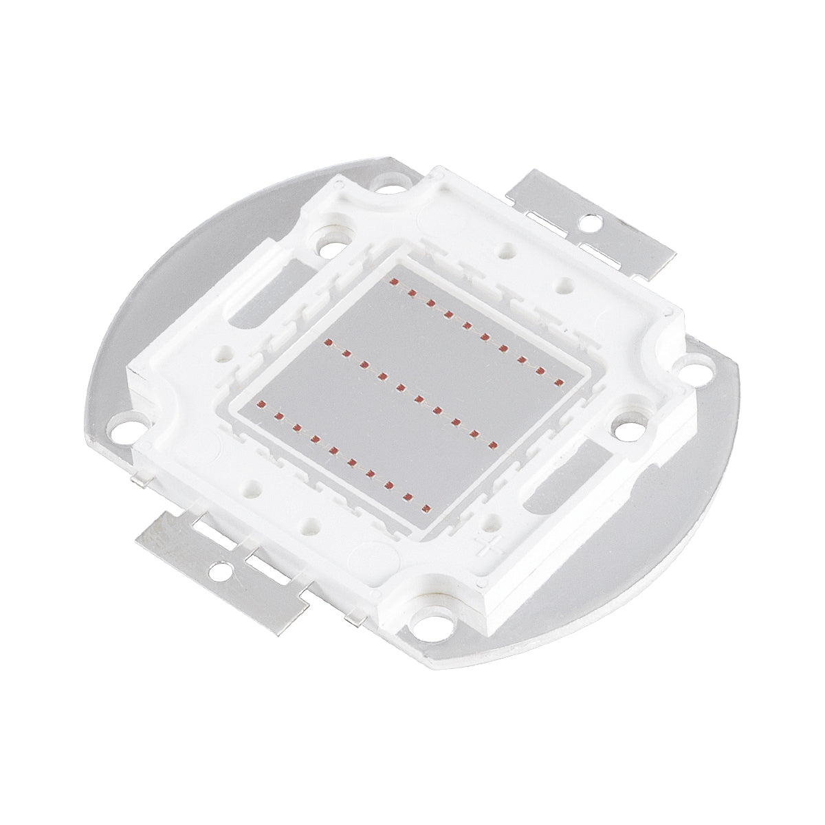 GloboStar® 73767 Υψηλής Ισχύος LED COB BRIDGELUX 30W 1500lm DC 20-24V - Μ5.5 x Π5.2 x Υ0.4cm - Κόκκινο - 2 Χρόνια Εγγύηση - ledmania.gr