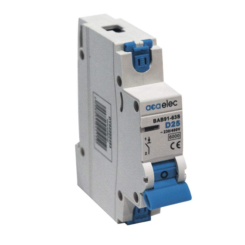 MCB 1P D25 6KA 1M - ledmania.gr