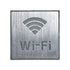 75657 Φωτιστικό Τοίχου Ένδειξης Wi-Fi LED 1W AC 220-240V IP20 - Σώμα Αλουμινίου - Μ11 x Π11 x Υ3cm - Μπλε