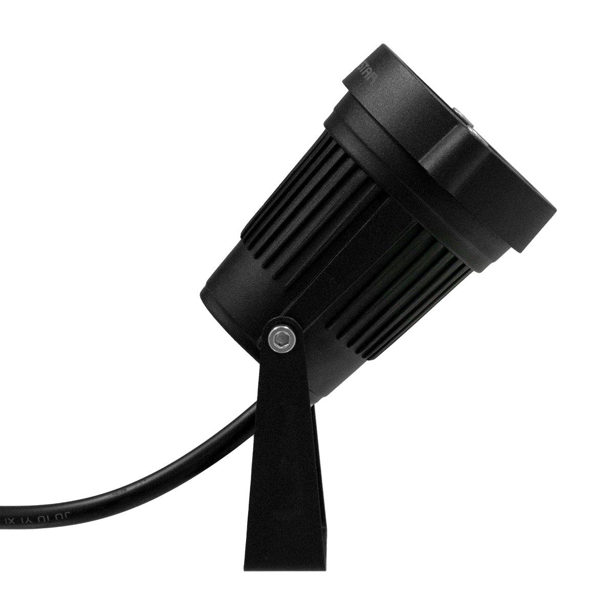 GloboStar® 75585 Προβολάκι Κήπου Καρφωτό - Δαπέδου Bridgelux COB LED 10W 1000lm 35° DC 12V Αδιάβροχο IP67 Ultra Κόκκινο Dimmable - ledmania.gr