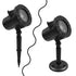GloboStar® 75599 Προβολάκι Κήπου Καρφωτό - Δαπέδου Epistar LED 6W 300lm 60° AC 230V Αδιάβροχο IP44 RGB με 12 Διαφορετικά Σχέδια Φωτισμού - ledmania.gr