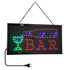 GloboStar® 75689 Φωτιστικό Ταμπέλα LED Σήμανσης BAR με Πρίζα AC 230V Μ48xΠ25xΥ2cm - ledmania.gr