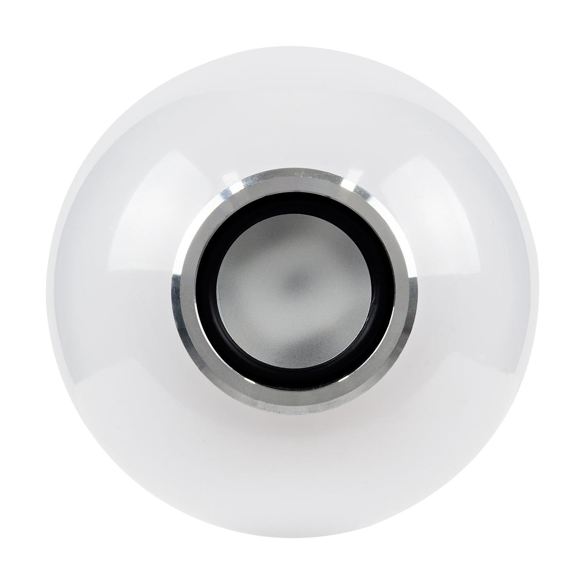 GloboStar® 76072 Λάμπα LED E27 G95 Γλόμπος 12W 780lm 260° με Ενσωματωμένο Bluetooth Ηχείο 3W AC 220-240V IP20 Φ9.5 x Υ13.5cm - Εναλλαγή Φωτισμού μέσω Τηλεχειριστηρίου & Μέσω Smart Home Εφαρμογής HappyLighting APP - Πολύχρωμο RGBW - ledmania.gr