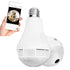 GloboStar® 76073 WIFI 2.4G IP CAMERA 2.0MP 1080P - Έξυπνη Κρυφή IP Κάμερα WiFi 1080P Fish Eye 360° 3W LED σε Σχήμα Λάμπας με Ντουί και Βάση E27 Smart Home - ledmania.gr