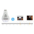 GloboStar® 76073 WIFI 2.4G IP CAMERA 2.0MP 1080P - Έξυπνη Κρυφή IP Κάμερα WiFi 1080P Fish Eye 360° 3W LED σε Σχήμα Λάμπας με Ντουί και Βάση E27 Smart Home - ledmania.gr