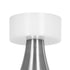 GloboStar® DOLLY 76468 Μοντέρνο Επιτραπέζιο Φωτιστικό Πορτατίφ LED 1.5W 105lm 120° DC 5V Επαναφορτιζόμενο με Μπαταρία Li-ion 1800mAh - Διακόπτη Αφής με 3 Εναλλαγές Φωτισμού CCT Θερμό - Φυσικό - Ψυχρό 1500K - 4500K - 6000K Dimmable - D9 x 21cm - Ασημί - ledmania.gr