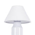 GloboStar® LUNNA 76476 Μοντέρνο Επιτραπέζιο Φωτιστικό Πορτατίφ LED 1.5W 105lm 120° DC 5V Επαναφορτιζόμενο με Μπαταρία Li-ion 1800mAh - Διακόπτη Αφής με 3 Εναλλαγές Φωτισμού CCT Θερμό - Φυσικό - Ψυχρό 1500K - 4500K - 6000K Dimmable - D9 x 23cm - Λευκό - ledmania.gr