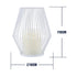 GloboStar® CANDLE 76489 Διακοσμητικό Realistic Κερί με LED Εφέ Κινούμενης Φλόγας - Μπαταρίας 2 x AA (Δεν Συμπεριλαμβάνονται) & Ασύρματο Χειριστήριο IR Θερμό Λευκό 2700K Dimmable Λευκό Φ16 x Υ18cm - ledmania.gr