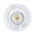 GloboStar® CANDLE 76492 Διακοσμητικό Realistic Κερί με LED Εφέ Κινούμενης Φλόγας - Μπαταρίας 2 x AA (Δεν Συμπεριλαμβάνονται) & Ασύρματο Χειριστήριο IR Θερμό Λευκό 2700K Dimmable Λευκό Φ19 x Υ24cm - ledmania.gr