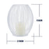 GloboStar® CANDLE 76492 Διακοσμητικό Realistic Κερί με LED Εφέ Κινούμενης Φλόγας - Μπαταρίας 2 x AA (Δεν Συμπεριλαμβάνονται) & Ασύρματο Χειριστήριο IR Θερμό Λευκό 2700K Dimmable Λευκό Φ19 x Υ24cm - ledmania.gr