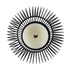 GloboStar® CADLE 76496 Διακοσμητικό Realistic Κερί με LED Εφέ Κινούμενης Φλόγας - Μπαταρίας 2 x AA (Δεν Συμπεριλαμβάνονται) & Ασύρματο Χειριστήριο IR Θερμό Λευκό 2700K Dimmable Μαύρο Φ16 x Υ18cm - ledmania.gr