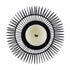 GloboStar® CANDLE 76497 Διακοσμητικό Realistic Κερί με LED Εφέ Κινούμενης Φλόγας - Μπαταρίας 2 x AA (Δεν Συμπεριλαμβάνονται) & Ασύρματο Χειριστήριο IR Θερμό Λευκό 2700K Dimmable Μαύρο Φ19 x Υ24cm - ledmania.gr