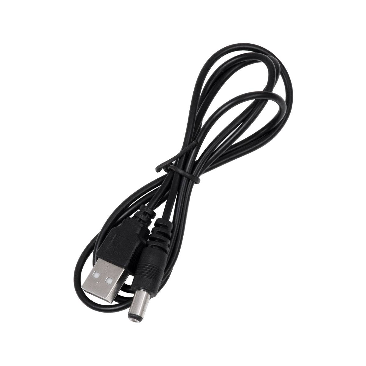 GloboStar® BELLA 76503 Μοντέρνο Επιτραπέζιο Φωτιστικό Πορτατίφ LED 1.5W 105lm 120° DC 5V Επαναφορτιζόμενο με Μπαταρία Li-ion 1800mAh - Διακόπτη Αφής με 3 Εντάσεις Φωτισμού Θερμό Λευκό 2700K Dimmable - Φ9 x 21cm - Μαύρο - ledmania.gr